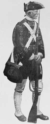 An English Soldier, from the Mural Decoration, Hudson County Court House, Jersey City, New Jersey