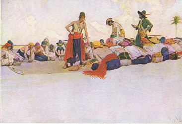 So the treasure was divided, from Howard Pyles Book of Pirates