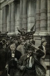 The Rush from the New York Stock Exchange on September 18, 1873