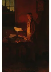 Thomas Jefferson Writing the Declaration of Independence