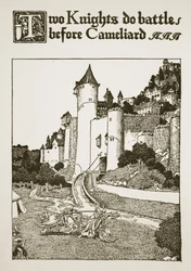 Two Knights Do Battle Before Cameliard
