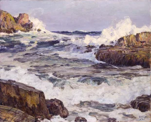 Clearing after September Gale--Maine Coast, ca. 1924