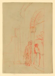 Sketch: At a Gate
