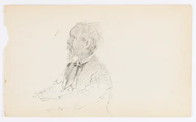 Untitled (Head of Bearded Man)
