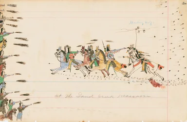 At the Sand Creek Massacre