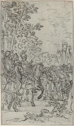 Captives before a Commander