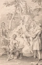 Drawing for a Frontispiece: 