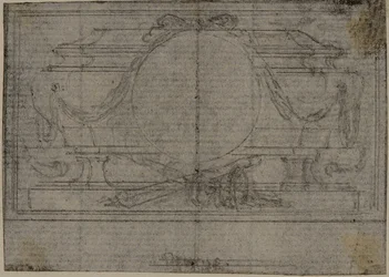 Study for Frontispiece Vignette in Tacitus "Tiberius, or The First Six Books of the Annals", Book IV
