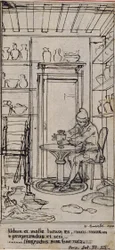 Study for Vignette-Frontispiece in Poncelot