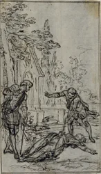 Study for Vignette in Voltaire