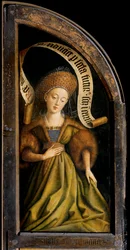 Cumaean Sibyl, from the exterior of the right wing of the Ghent Altarpiece