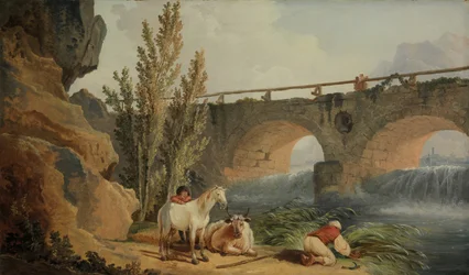 Bridge over a Cascade