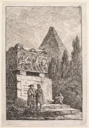 Les Soirées de Rome: Le Sarcophage, 1763-1764