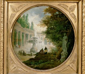 Park with Fountain
