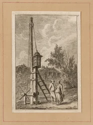 Plate Nine from Evenings in Rome