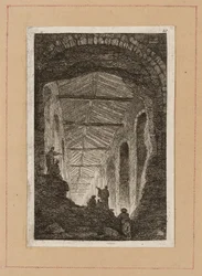 Plate Ten from Evenings in Rome