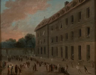 Recreation of the Prisoners at Saint-Lazare: the Ball Game