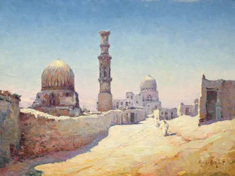 The Entrance to the Tombs of the Caliphs, Cairo