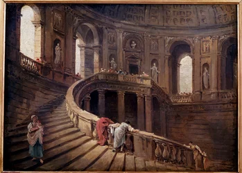 The Revolving Staircase of Palazzo Farnese a Caprarola