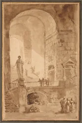 Vaulted Staircase, c1770-1779