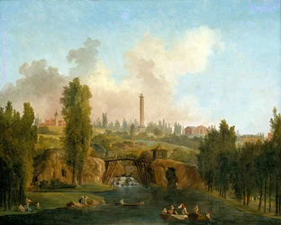View of the Park of Méréville