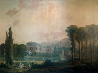 View of the Château de Chamarande