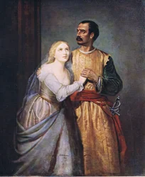 Othello and Desdemona