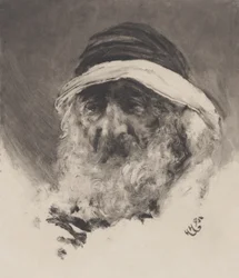 Study of an Arab Head