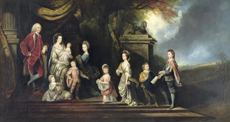 John 2nd Earl of Egmont and His Family, c.1770