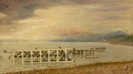 Wreckage from the Tay Bridge
