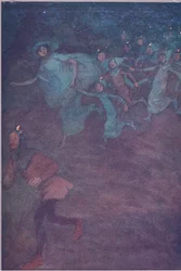 Enter Sir Hugh Evans, Anne Page, and the Others