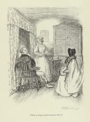 Illustration for Amos Barton by George Eliot