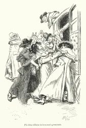 Illustration for Northanger Abbey by Jane Austen