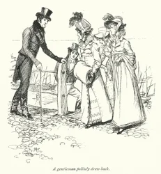 Illustration for Persuasion by Jane Austen