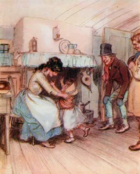 Illustration for The Chimes by Charles Dickens