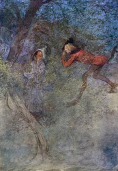 Illustration for The Merry Wives of Windsor