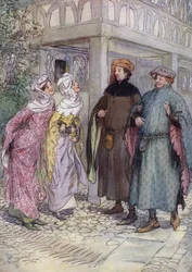 Illustration for The Merry Wives of Windsor