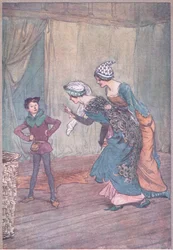 "You little Jack-A-Lent, have you been true to us?", illustration from 