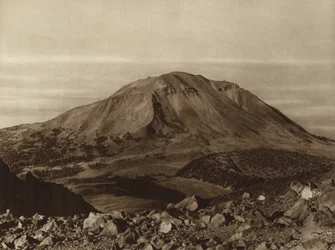 Mexico: The "Sierra Negra" seen from Pico de Orizaba, Puebla State