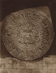 Mexico: Aztec calendar stone or 
