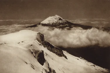 Mexico: Popocatepetl, Seen from the Summit of Iztaccihuatl