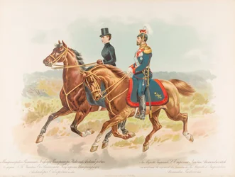 Equestrian Portrait of Nicholas II of Russia