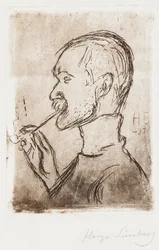 Gallen-Kallela with His Pipe