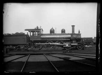 Steam Locomotive at Tampere Railway Yard