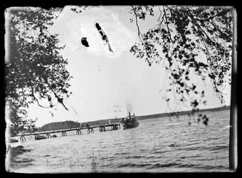 Torkel at the Steamship Pier