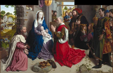 The Adoration of the Kings Monforte Altar, ca 1470