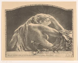 Depiction with Woman and Swallows