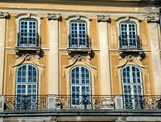 Facade of Esterhazy palace