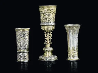 Three cups