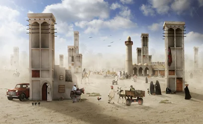 Desert Market Town